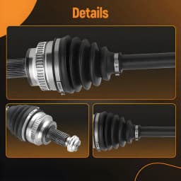 Front LH + RH CV Axle Assembly for BMW 328xi 2007-2008 325xi 06 335i 328i xDrive