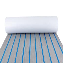 Eva Boat Flooring Foam Self-Adhesive Marine Non-Slip Mat Eva Foam Decking Sheet for Boat Decks, Yachts Flooring Stairs, 240*60cm
