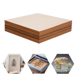 30 PCs Board for Wood Diy Home Decor Basswood Sheets Ideal Gift Rectangle Blank Wooden for Construction/Furniture/Packaging