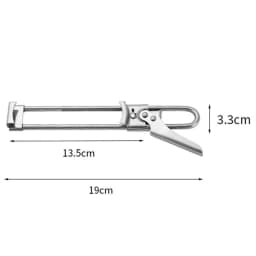 Can Opener Adjustable Steel Non-Slip Manual Jar Bottle Bottle Lid Opener Gadget Home Kitchen Professional Gadgets Tool