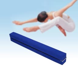 7FT Suede Folding Balance Beam Gymnastics Gym Training Equipment Hard Wearing DE Folding Training Balance Beam