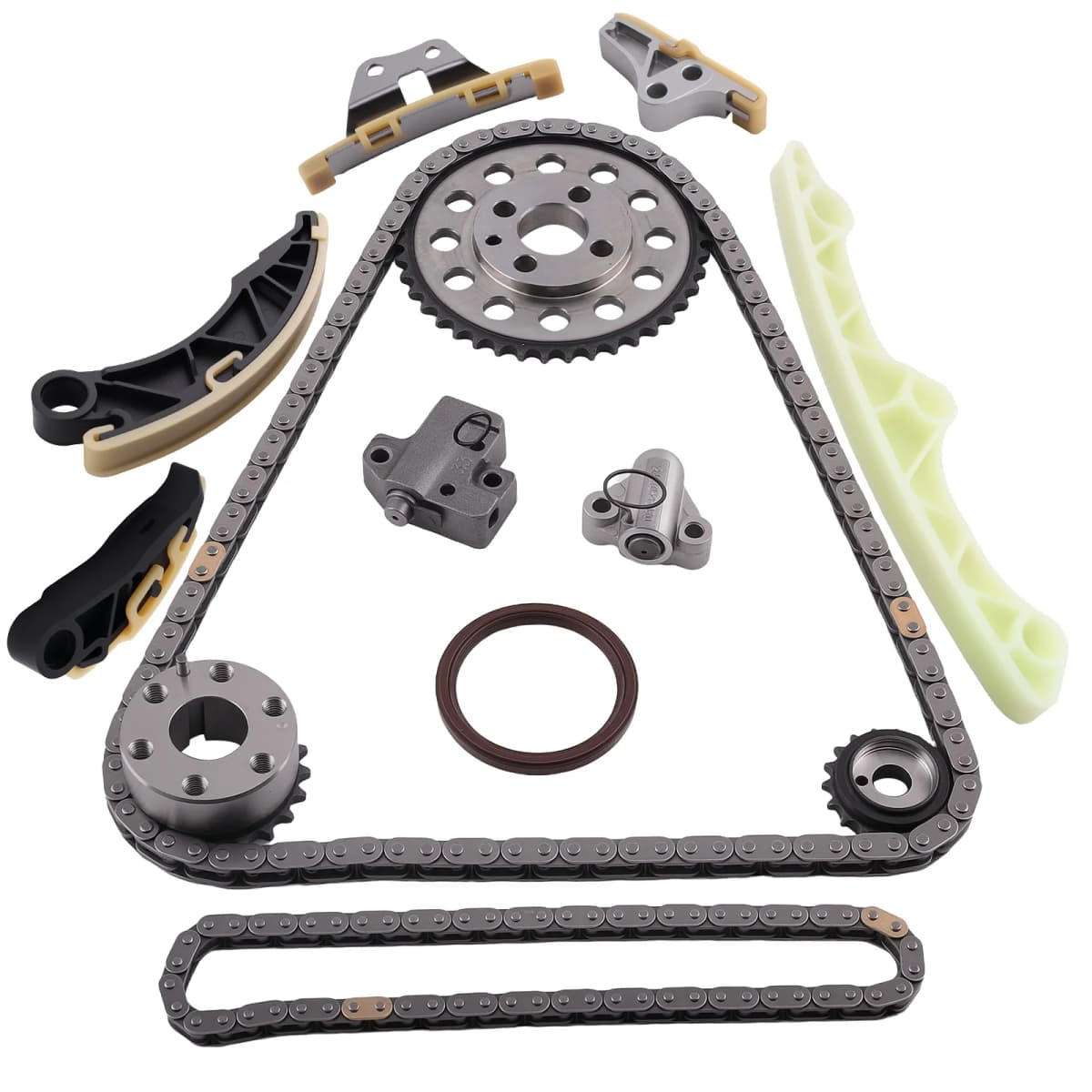 Timing Chain kit w/Gear FOR MAZDA 3 BL 6 GH CX-7 2.2L DIESEL MZR-CD R2AA 08-13@5TXFJO