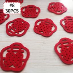 Mini Double Happiness Love Character Chinese Traditional Wedding Confetti Banquet Party Supplies Marriage Room Decoration