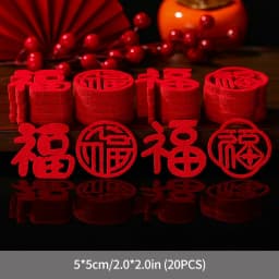 Mini Double Happiness Love Character Chinese Traditional Wedding Confetti Banquet Party Supplies Marriage Room Decoration
