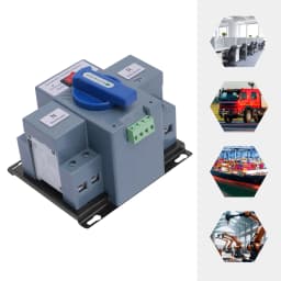 63A 2/3P Automatic Switch Transfer Switch Dual Switch Power Supply 220V Switch