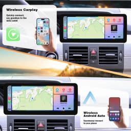 AUTOTOP 10.25" Linux Screen CarPlay Android Auto Multimedia Player For Mercedes Benz GLK Class X204 GLK300 GLK350 GLK250 BT WiFi