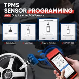 Autel MaxiTPMS ITS600E TPMS Programming Tools, OEM Sensor(315 433Mhz) Relearn, Activation, Reset, Read Clear DTCs, Up of TS408S