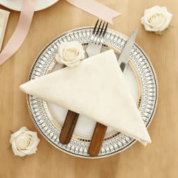 6/12Pcs 40x40cm Tablecloth Napkins, Durable Polyester Thickened Pads, Reusable Kitchen, Dining,Holiday Decorations