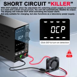 KUAIQU DC Power Supply Variable, Regulated Bench Power Supply for Fast Recharge, Equivalent to adding a BMS to your battery