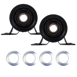 2Pcs for LandRover FreelanderLN Rear Driveshaft Center Support Bearing Mounts Replaces ADJ138001 TOQ000040