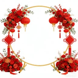Circular Metal Arch Stand Wedding Round Balloon Arch Flower Gold Background Arch Backdrop Decoration Birthday Party DIY Decor