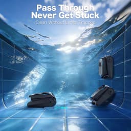 120Min ARROBO CP20 Cordless Robotic Pool Cleaner for Inground & Above Ground Pool Smart Navigation