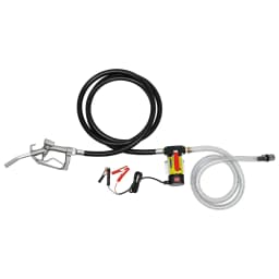 12V/230V Diesel Pump Fuel Oil Transfer Pump Automatic Pistol 200W/550W 45L/50L/60L/min Electric Self-priming Oil Pump Kit NEW