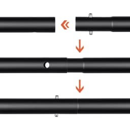 2x2m Adjustable Stainless Steel Background Stand, Background Support System with 6 Clips+2 Sandbags for Photo Wall Photography