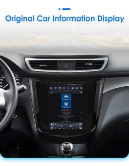 9.7inch 2DIN Android 13 Car Radio for Nissan Qashqai J11/X-Trail 3 T32 2013-2017 Multimedia Stereo Wireless Carplay 360Camera