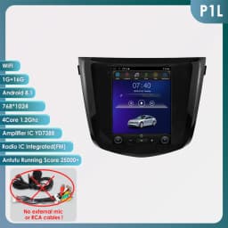 9.7inch 2DIN Android 13 Car Radio for Nissan Qashqai J11/X-Trail 3 T32 2013-2017 Multimedia Stereo Wireless Carplay 360Camera