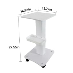 SPA Beauty Storage Beauty Salon Stand Rolling Trolley Cart Equipment Machine Holder Organizer 3 Tier Salon Table Wheel Holder