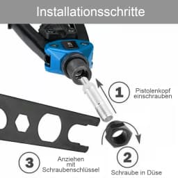 110-Piece Rivet Pliers Set Professional Riveting Tools Set M3 M4 M5 M6 M8 M10 M12 Manual Riveter Thread Riveter Pliers Machine