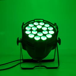 SHEHDS Big Aluminum Alloy LED Par 18x12W RGBW/18x18W RGBWA+UV Light Ball DJ Projector Stage Christmas Decoration