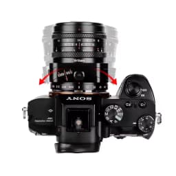 7artisans Tilt 50mm F1.4 APS-C Mirrorless Camera Lens for Humanities Photography with Sony E-mount A7RIII FX30 A6400 FX XT30 M43