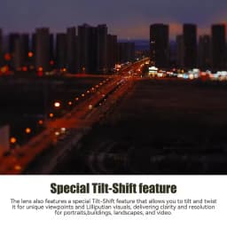 7artisans Tilt 50mm F1.4 APS-C Mirrorless Camera Lens for Humanities Photography with Sony E-mount A7RIII FX30 A6400 FX XT30 M43