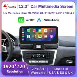 Linux System Screen for Mercedes Benz ML W166 GL X166 GL550 2012-2015 GPS Navigation Bluetooth Head Unit Multimedia Car Radio