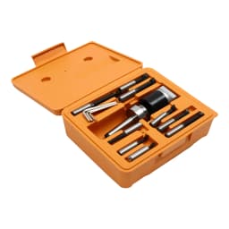 MT2-M10 F1-12 50mm Boring Head + 9pcs 12mm Boring Bar Cnc Milling Tools Kit Set