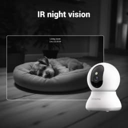 Blurams Indoor Security Camera 2K, Home Security Camera for Dog/Elder, Security Camera with One-Touch Call Update A31S-2pc