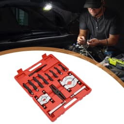 12Pcs/14Pcs Bearing Puller Set for Dismantling Vehicle Transmissions, Gears, Pulleys, Bearings, Steering Wheels