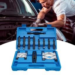 12Pcs/14Pcs Bearing Puller Set for Dismantling Vehicle Transmissions, Gears, Pulleys, Bearings, Steering Wheels