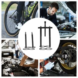 12Pcs/14Pcs Bearing Puller Set for Dismantling Vehicle Transmissions, Gears, Pulleys, Bearings, Steering Wheels