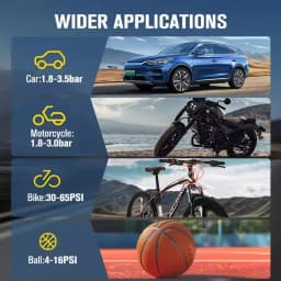 New 2025 Xiaomi Mijia Air Pump 2D 25%Speed Boost Portable Electric Air Compressor Treasure 150PSI Type-C LED Multitool Inflator