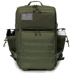45L Tactical Backpack for Outdoor Sports Hiking Climbing Travel with Bottle Holder Travel Backpacks Camping Gear for Women/Men