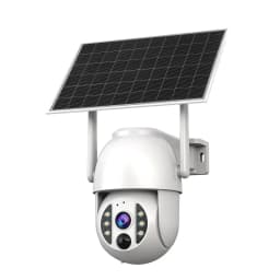JOOAN 4MP Solar Wifi Camera Dual Lens Outdoor Wireless PIR Human Detection Night Built in Battery Home Security CCTV Video Surveillance