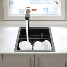 Kitchen Sinks Invisible Sink for Kitchen Bar Embedded Countertop Sink