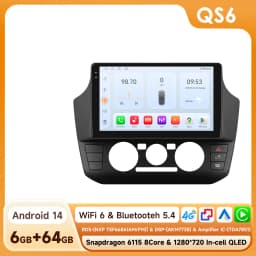 Hizpo Car Stereo Radio Touch Screen For Volkswagen UP! 2017-2023 UP Manual A/C Carplay GPS Navigation 8 Core 4G WIFI Autoradio