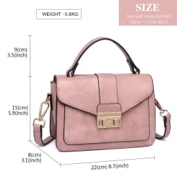 Miss Lulu WOMEN'S Handbag Small Elegant Handle bag Leather shoulder bag Stylish Shoulder bag Shoulder for Allt