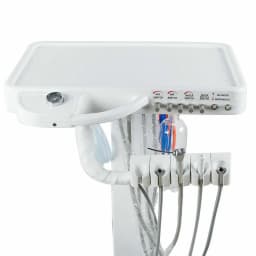 Einheit Tragbarer Rollwagen Dental Portable Mobile Self Delivery Cart Unit 4Loch