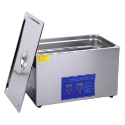Ultrasonic Cleaning Machine 15/30L Digital Jewelry Cleaner 40kHz with Heater Stainless Steel Adjustable Time and Temperature for