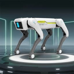 Teeggi Electric RC Intelligent Robot Dog Multifunction RC Mechanical Dog with turret Educational Toy Bionic Smart Robot Toy Gift