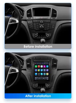 Carplay Android 13 Auto Car radio For Opel Insignia Buick Regal 2009-2013 multimedia player 9.7"7862 Head Unit GPS Stereo Audio