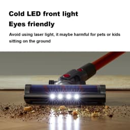 Liectroux i10 Handheld Cordless Wireless Vacuum Cleaner for Home Appliance,27KPA,Smart Dust Detction,Big Touch Screen,Auto Speed