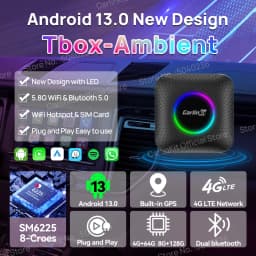 2026 CarlinKit 3 In 1 Android 13 Mini CarPlay Ai Box Android Auto Wireless CarPlay Box QCM6125 6225 8-Core For Wired AA CP Cars