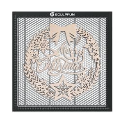 SCULPFUN Honeycomb Working Table for Laser Engraver CO2 Engraving Cutting Machine 400x400x22mm Safemetal desktop protection boad