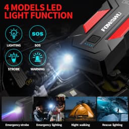 6000A Car Jump Starter, Jump Starter, 24800mAh Car Battery Jump Starter, Car Jump Starters, Portable Battery Jumper Starter