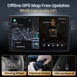 Junsun CarPlay Android Auto Radio For Renault Megane 3 Fluence Samsung SM3 2008-2014 Car Intelligent Systems RDS 2 din autoradio