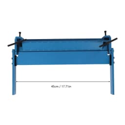 Cast Iron Powder Coated Sheet Metal Bending Beam 450mm 630mm Max Width 1-1.5mm Fold Capacity 95°-120° Angle