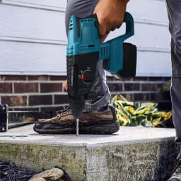 26MM Brushless Electric Hammer Drill Multifunctional Rotary Cordless Rechargeable Power Tools For Makita 18V Battery