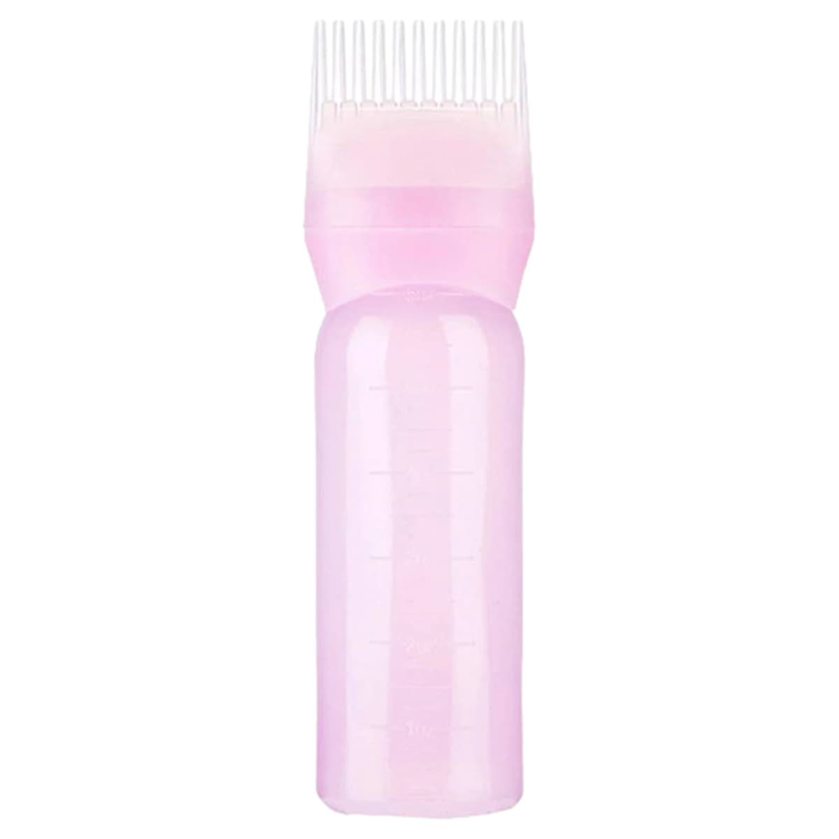 Hair Dye Comb Bottle, Hair Coloring Comb Applicator, Portable Hair Dye Color Comb Bottle With Scale For Indoor Use, Long Hair