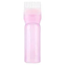 Hair Dye Comb Bottle, Hair Coloring Comb Applicator, Portable Hair Dye Color Comb Bottle With Scale For Indoor Use, Long Hair
